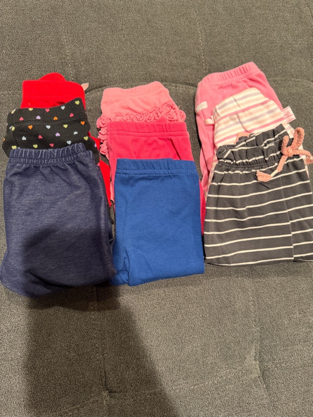 Baby Girl Pants-Set of 9